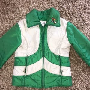 Vintage 80’s ski jacket w/pins!